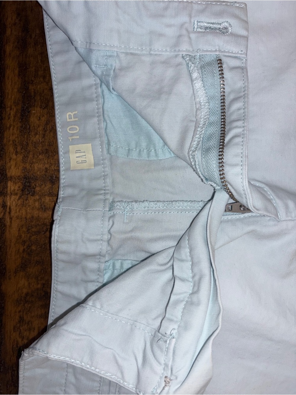 GAP Women's Light Blue Shorts - Size 10R
